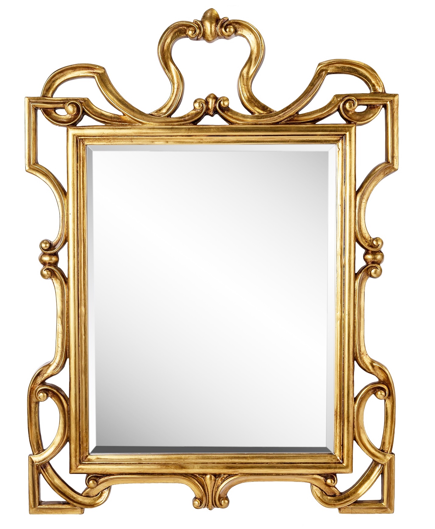 Зеркало в резной раме King Gold Art-Zerkalo FA125GL