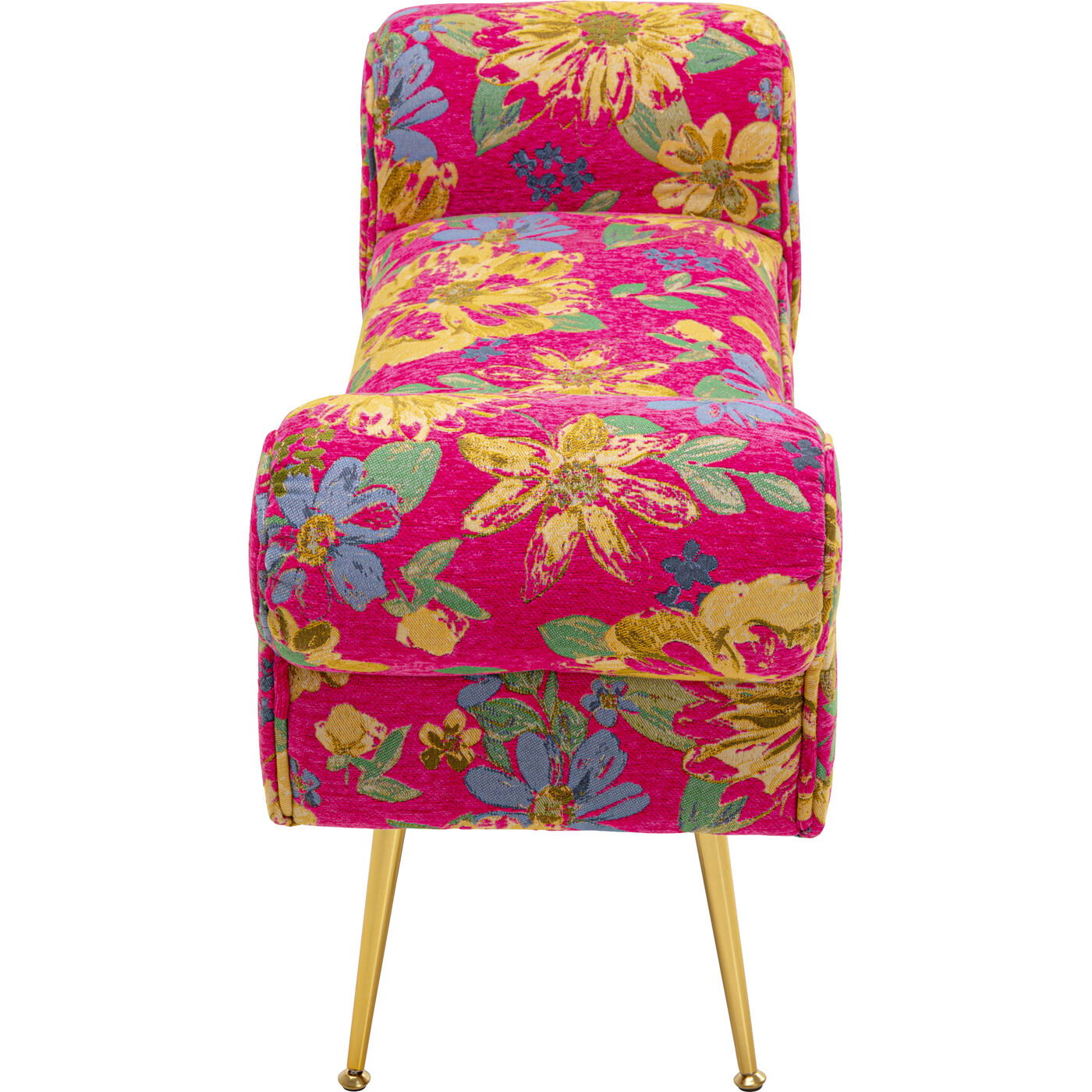 Скамья Wing Flower Fever Pink 100cm KARE 71153