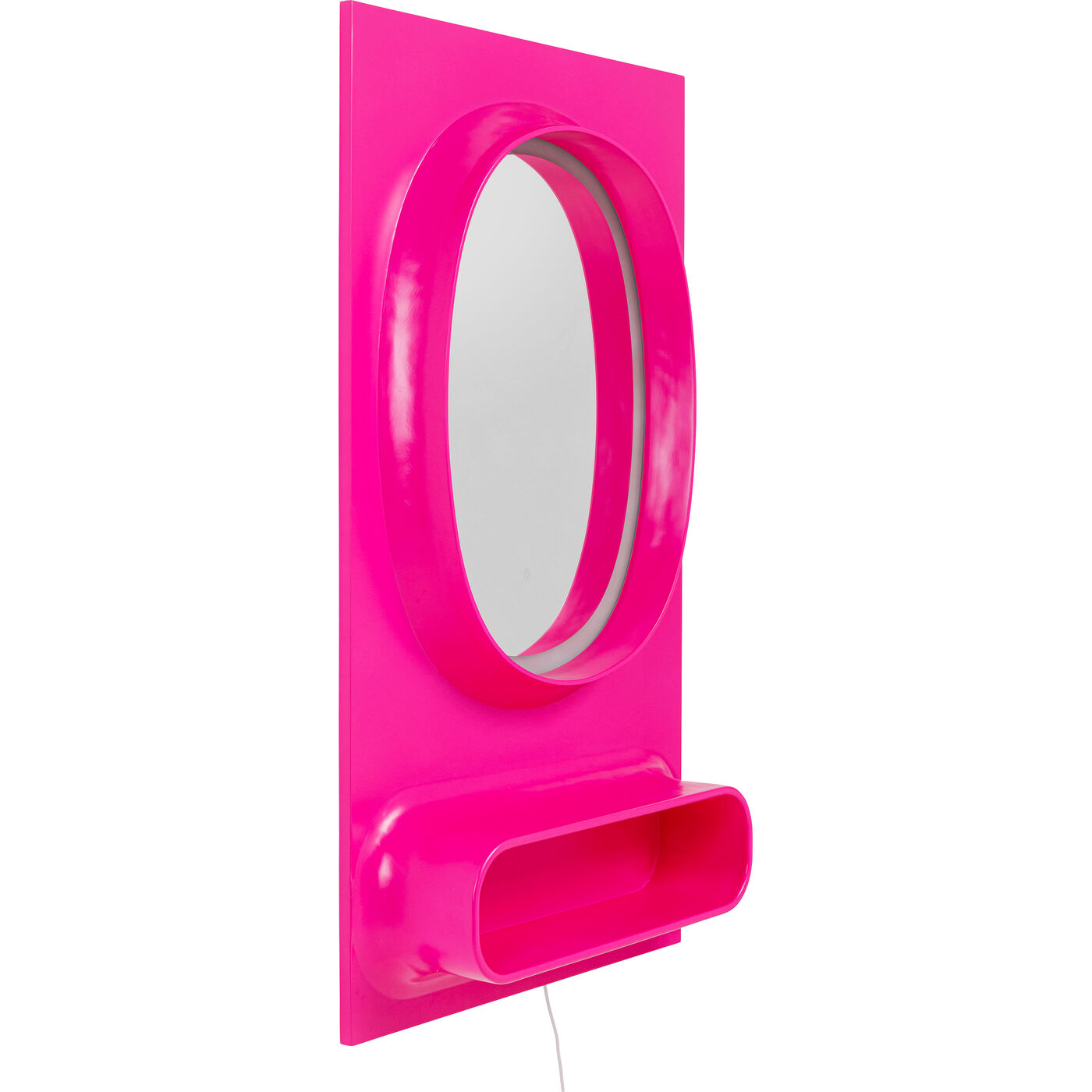 Зеркало настенное  KARE x Karim Rashid Aero LED Pink 80x141cm KARE 70843