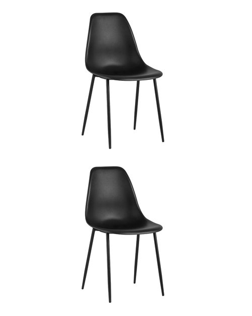 Стул KON черный 2 шт. Stool Group