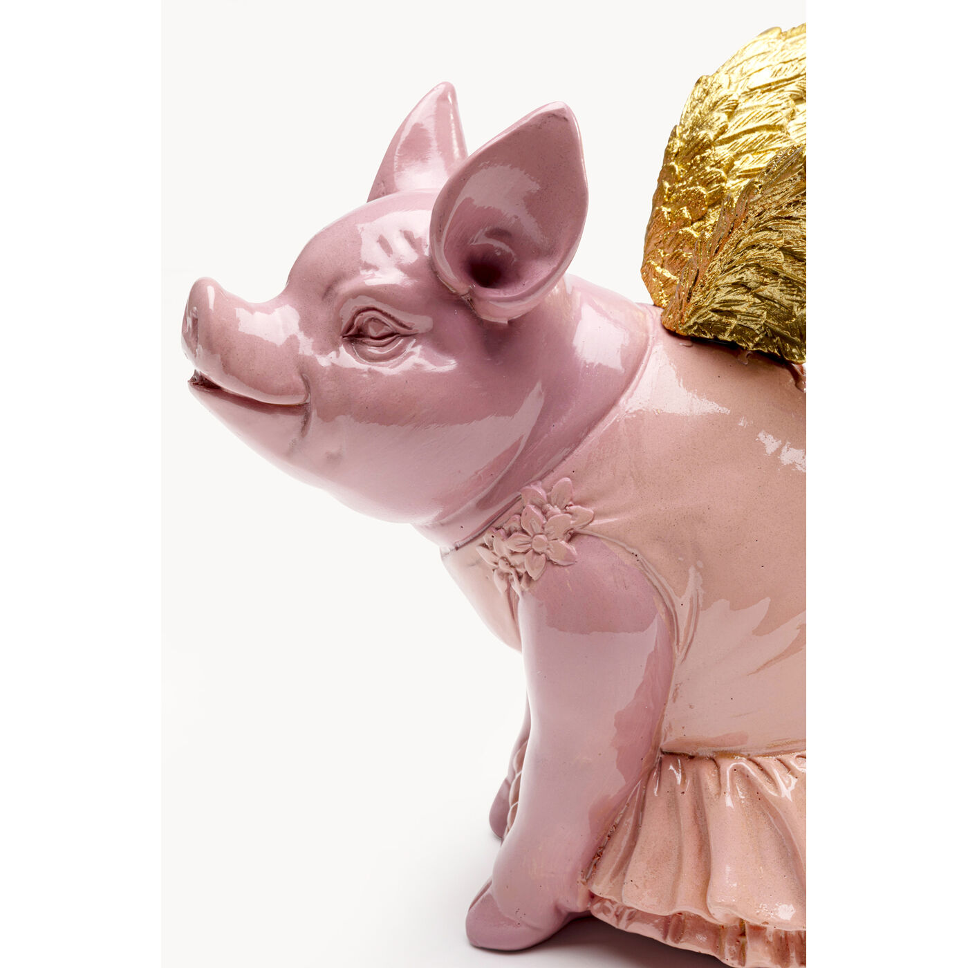 Копилка Flying Pig Pink 15cm KARE 57712