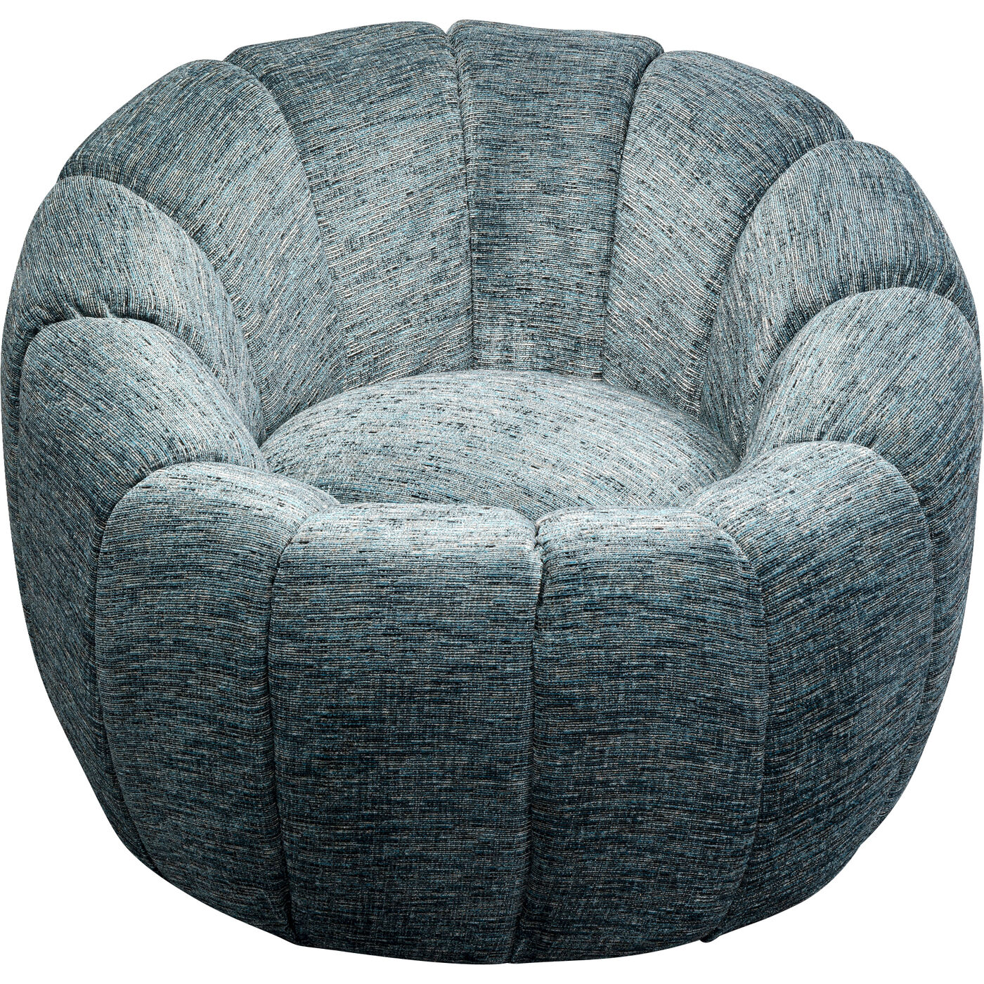 Кресло вращающееся Fiori Blue KARE 87947