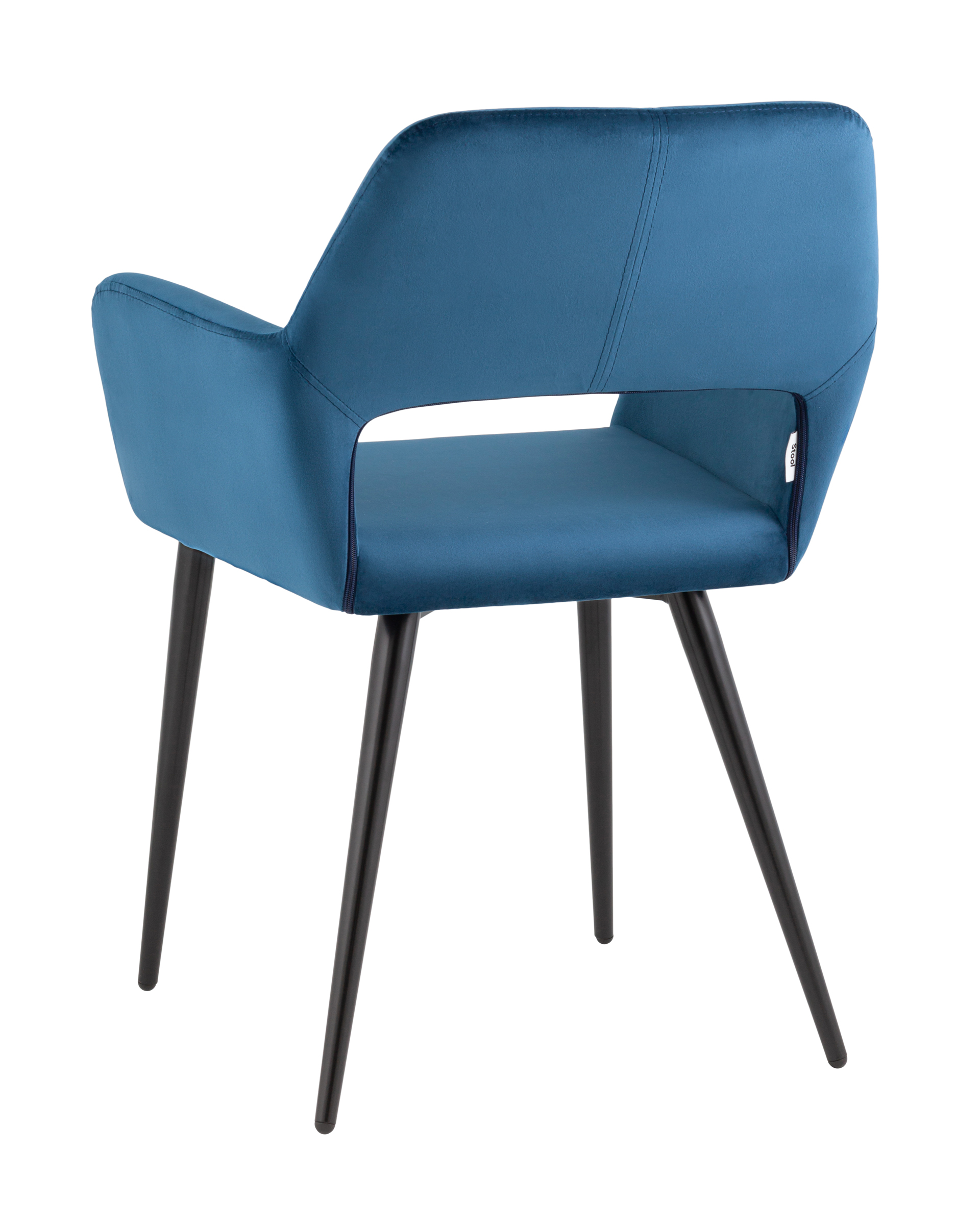 Стул Денди велюр синий Stool Group