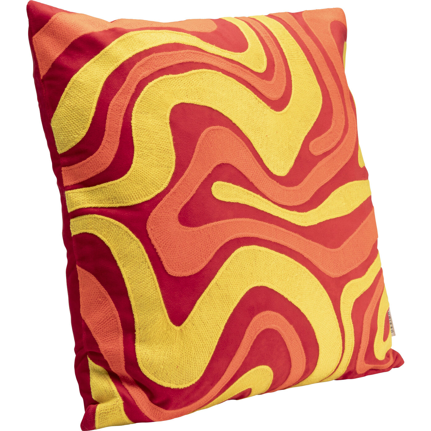 Подушка Electric Feeling Red 45x45cm KARE 57954