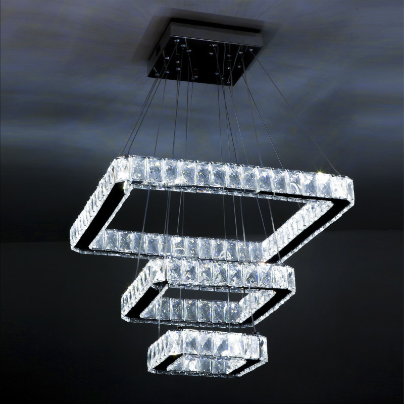Каскадная люстра LED4U L055-50-30-20