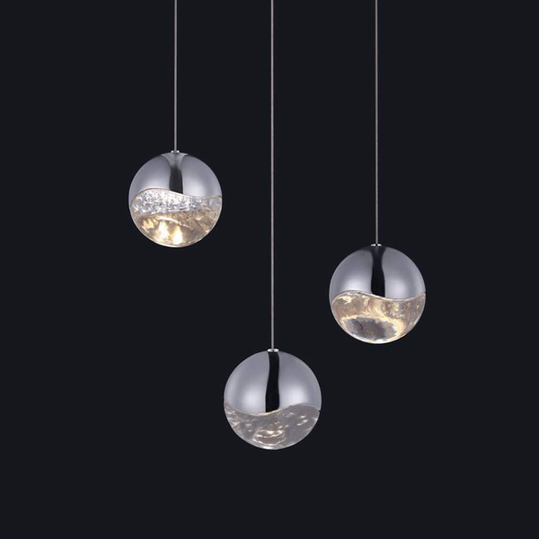 Подвесной светильник ImperiumLoft Globo 3U nickel SD3301-3U nickel by ImperiumLoft