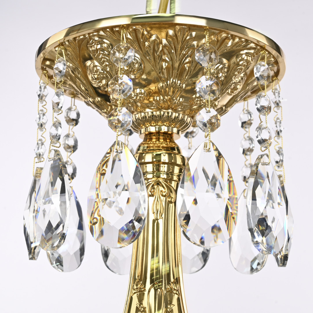 Люстра с хрустальными подвесками AL79101/10/250 A G Bohemia Ivele Crystal