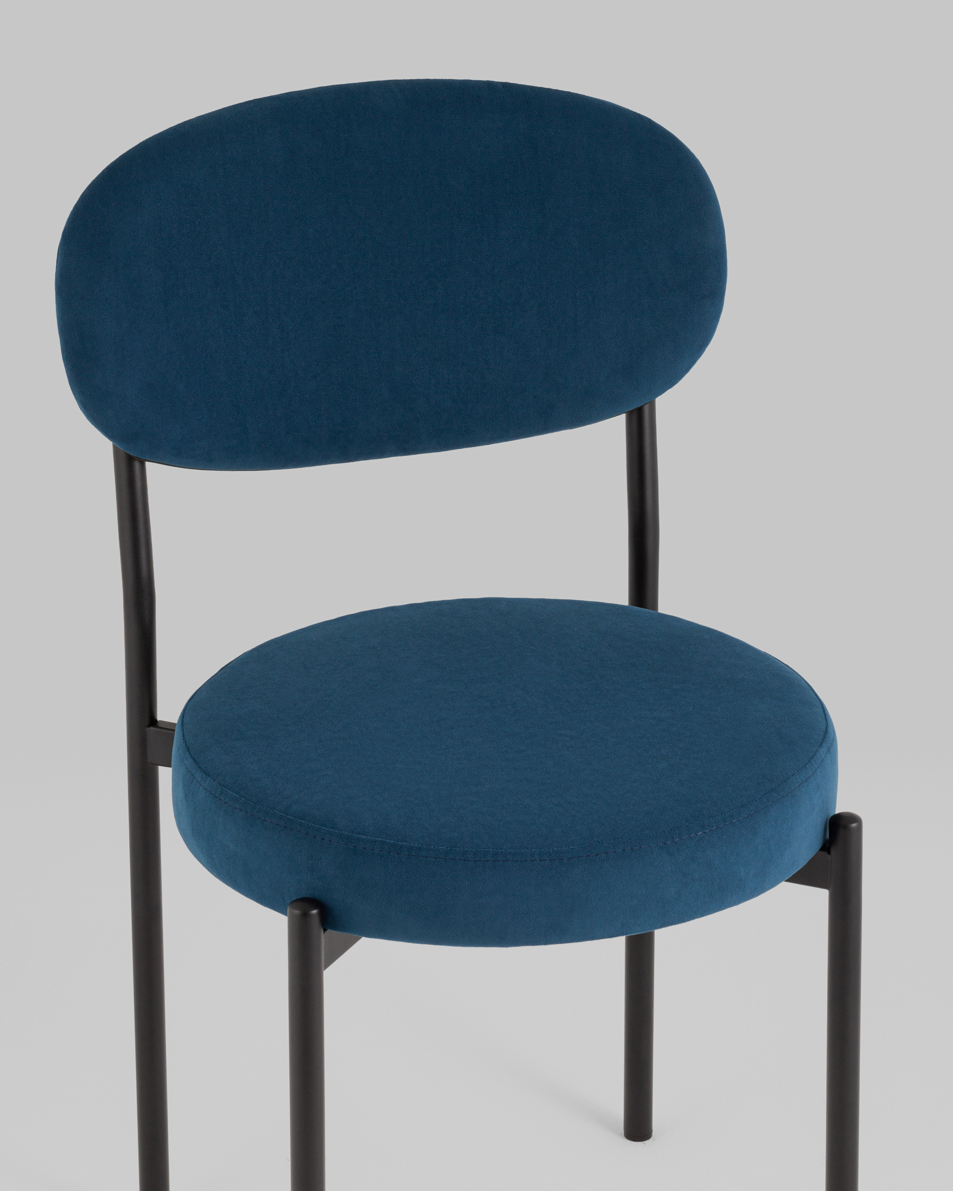 Стул Бриф SN велюр синий, 4шт./уп. Stool Group