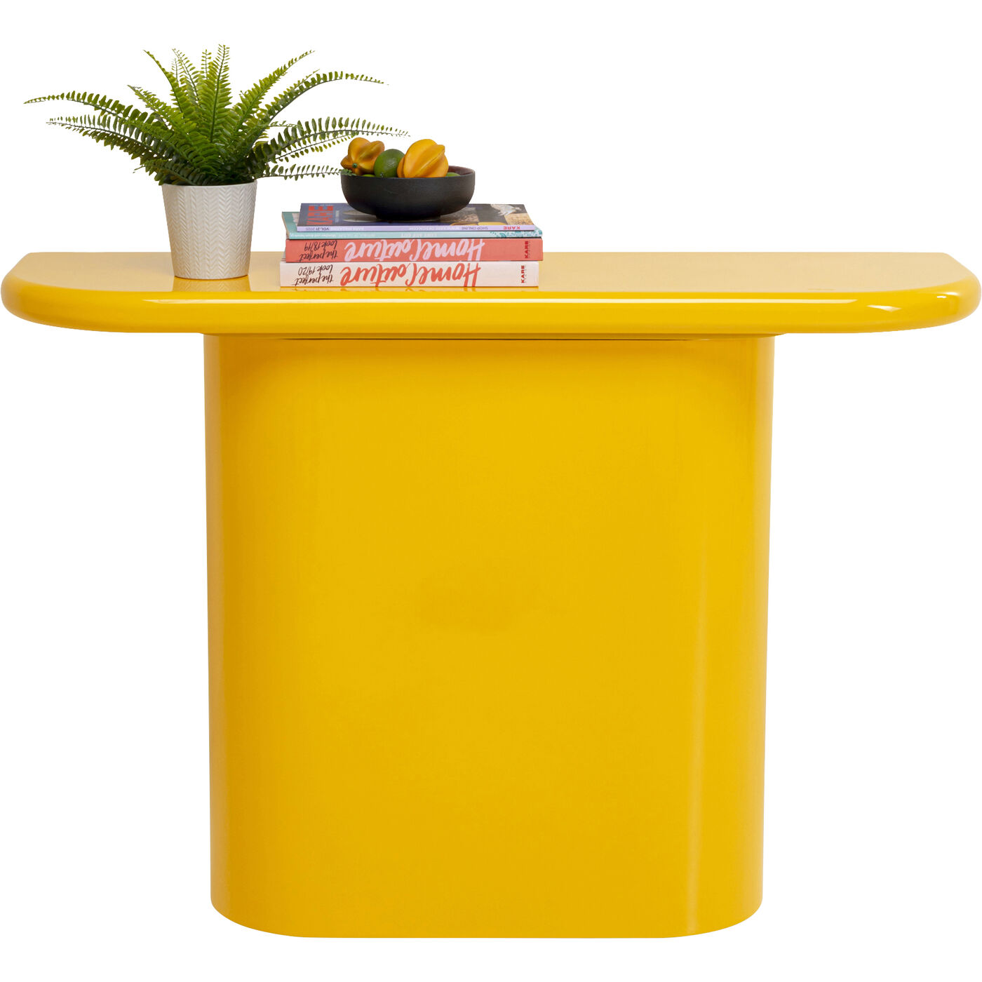 Консоль Eliano Yellow 120x81cm KARE 71253