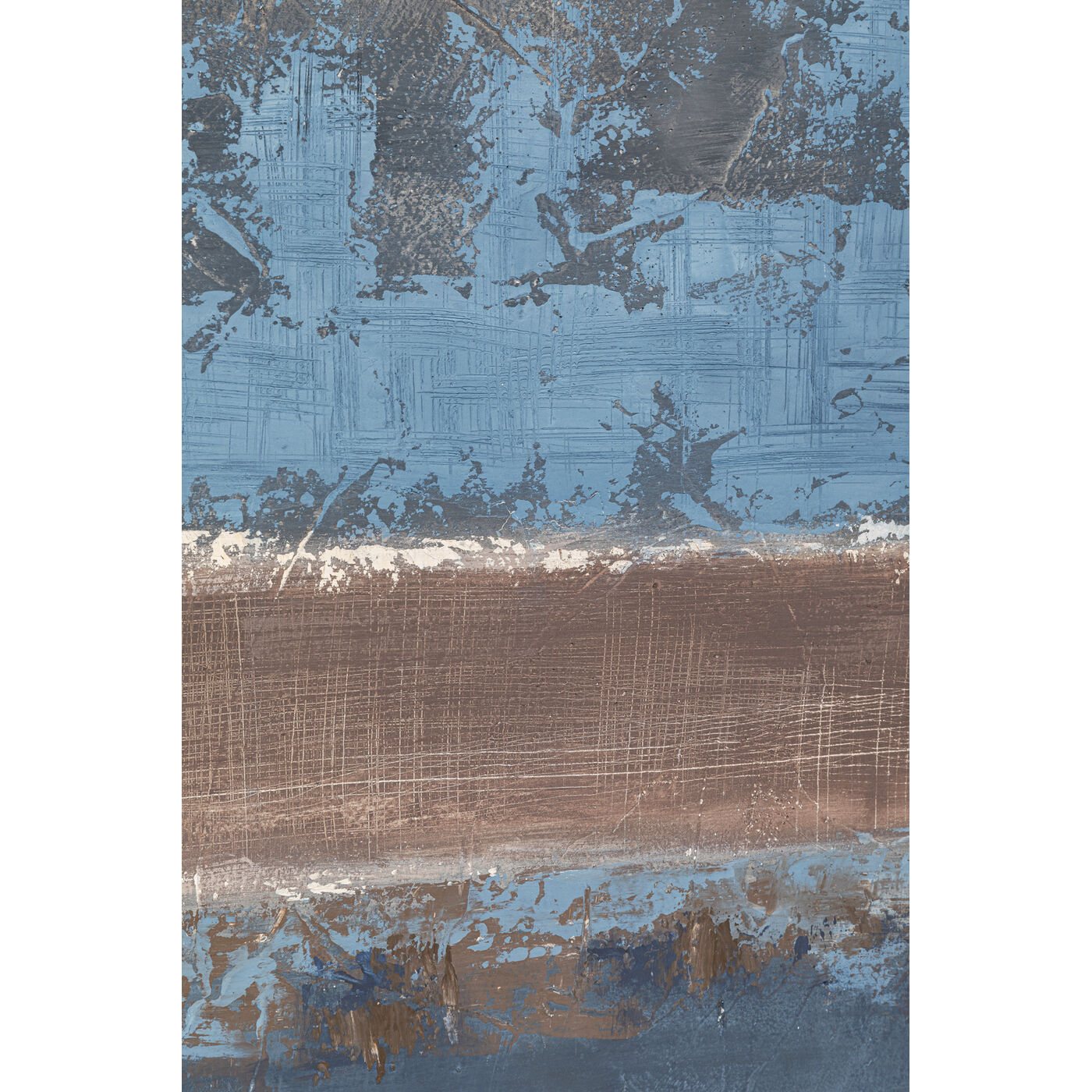 Картина Silence Blue 120x120cm KARE 56785