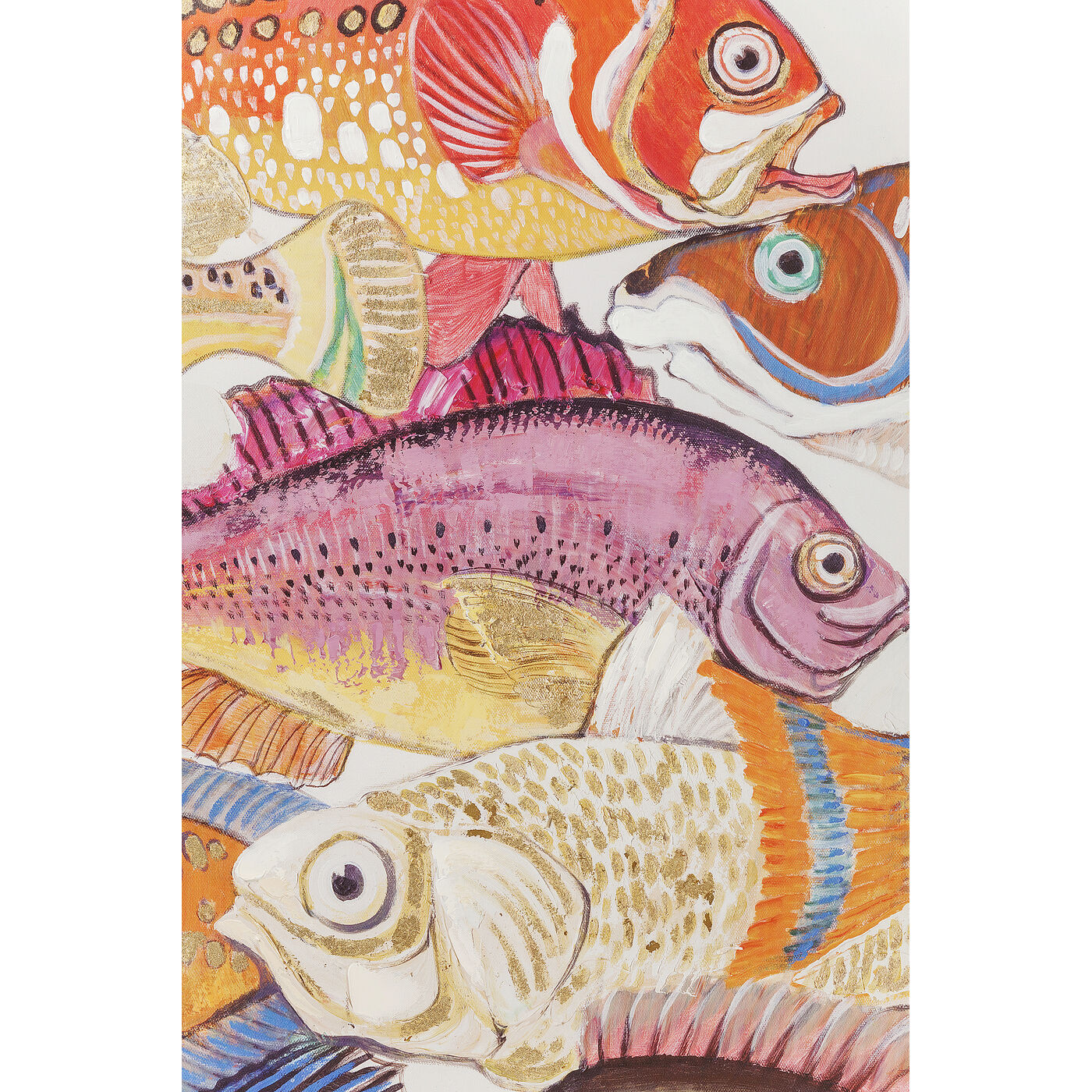 Картина Touched Fish Meeting One (2/Set) KARE 57869