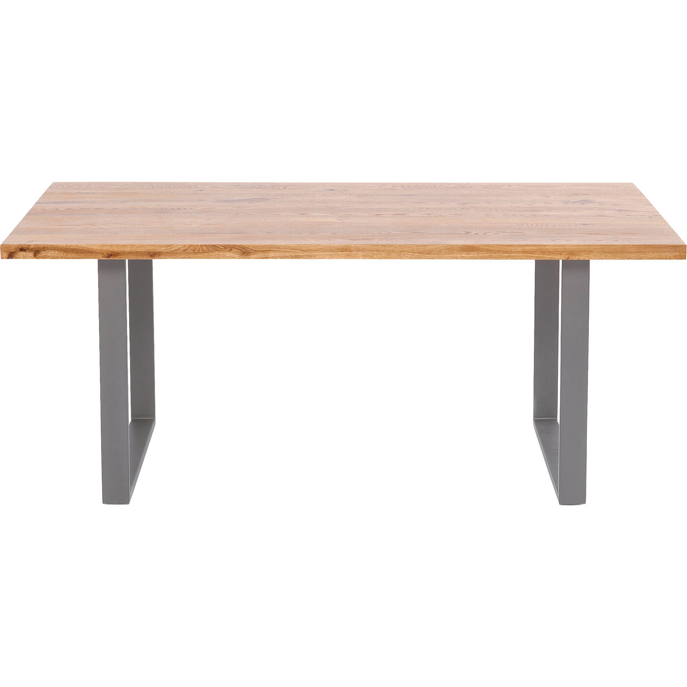 Стол Jackie Oak GK Crude Steel 200x100 см KARE 84524