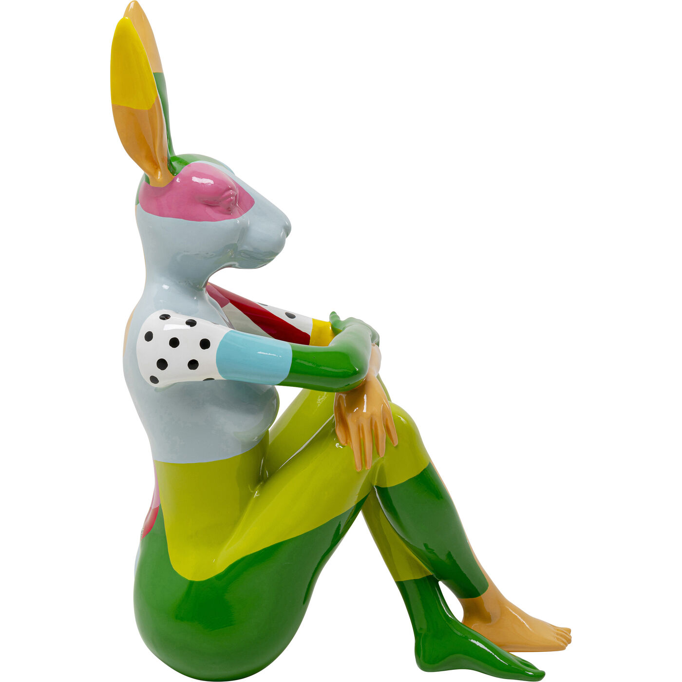 Фигура декоративная Gangster Rabbit Colore 80 см KARE 56292