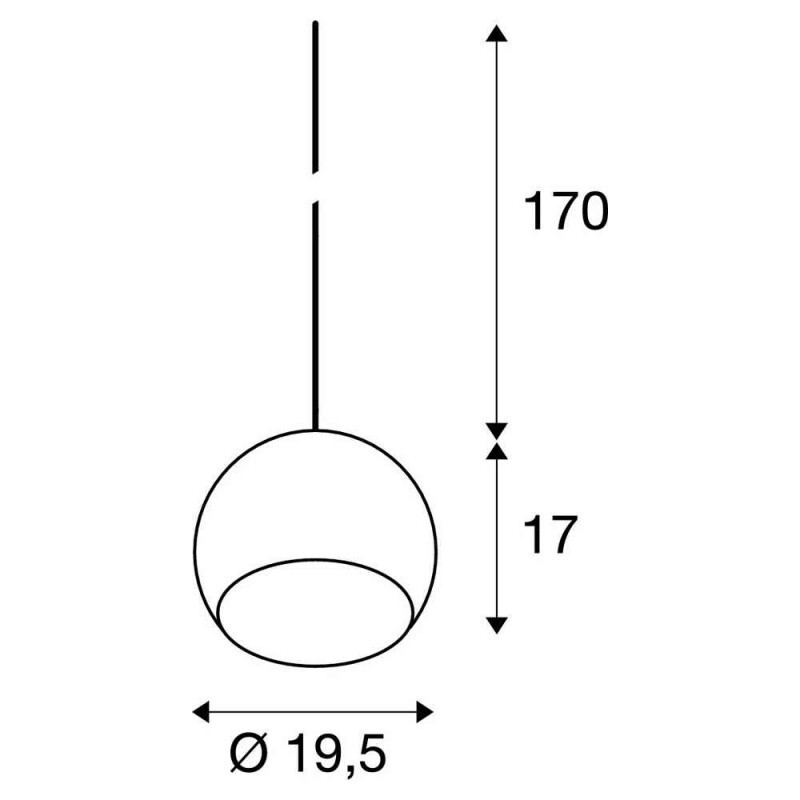 Подвесной светильник SLV 1002045