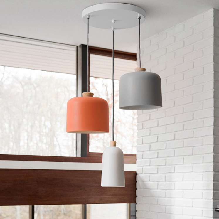 Подвесной светильник Fuse lamps D15 White by ImperiumLoft