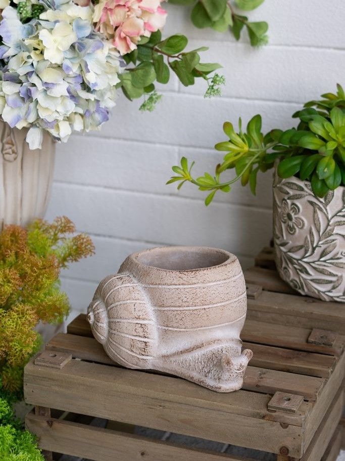 Кашпо Улитка Glasar C5484