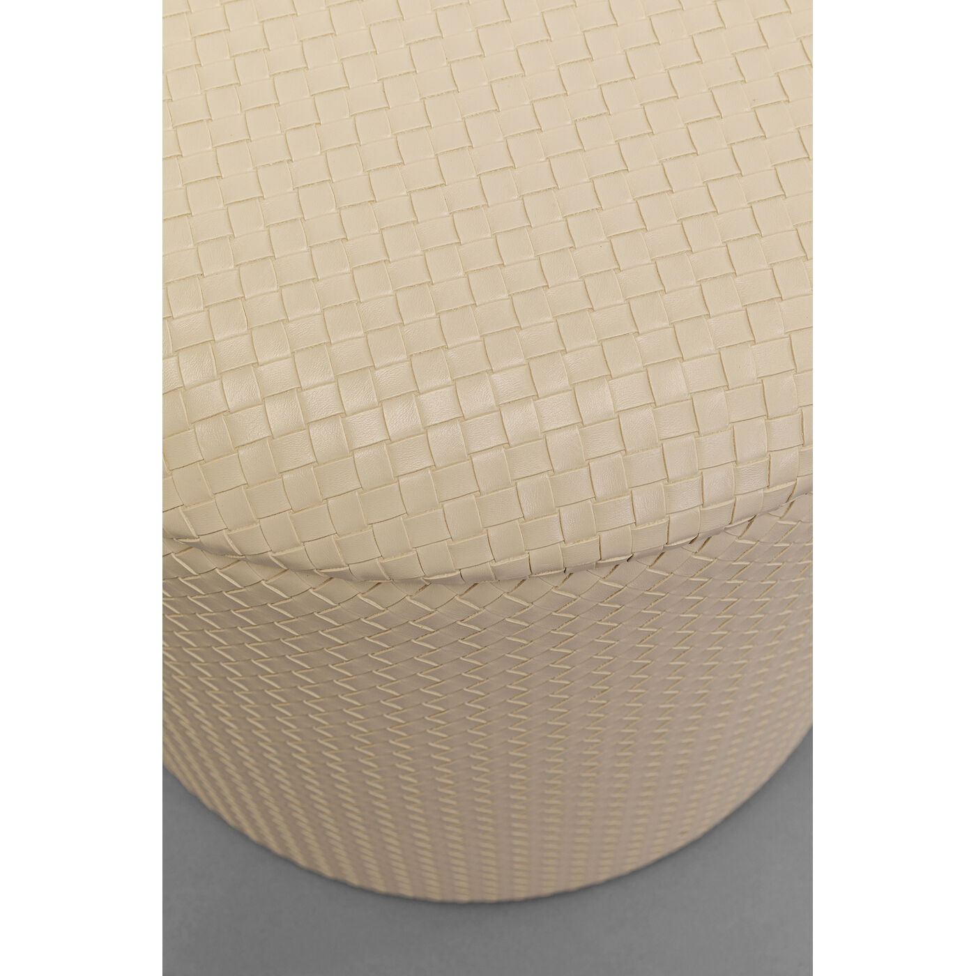 Пуф Venezia Storage Beige Ø40 см KARE 87697