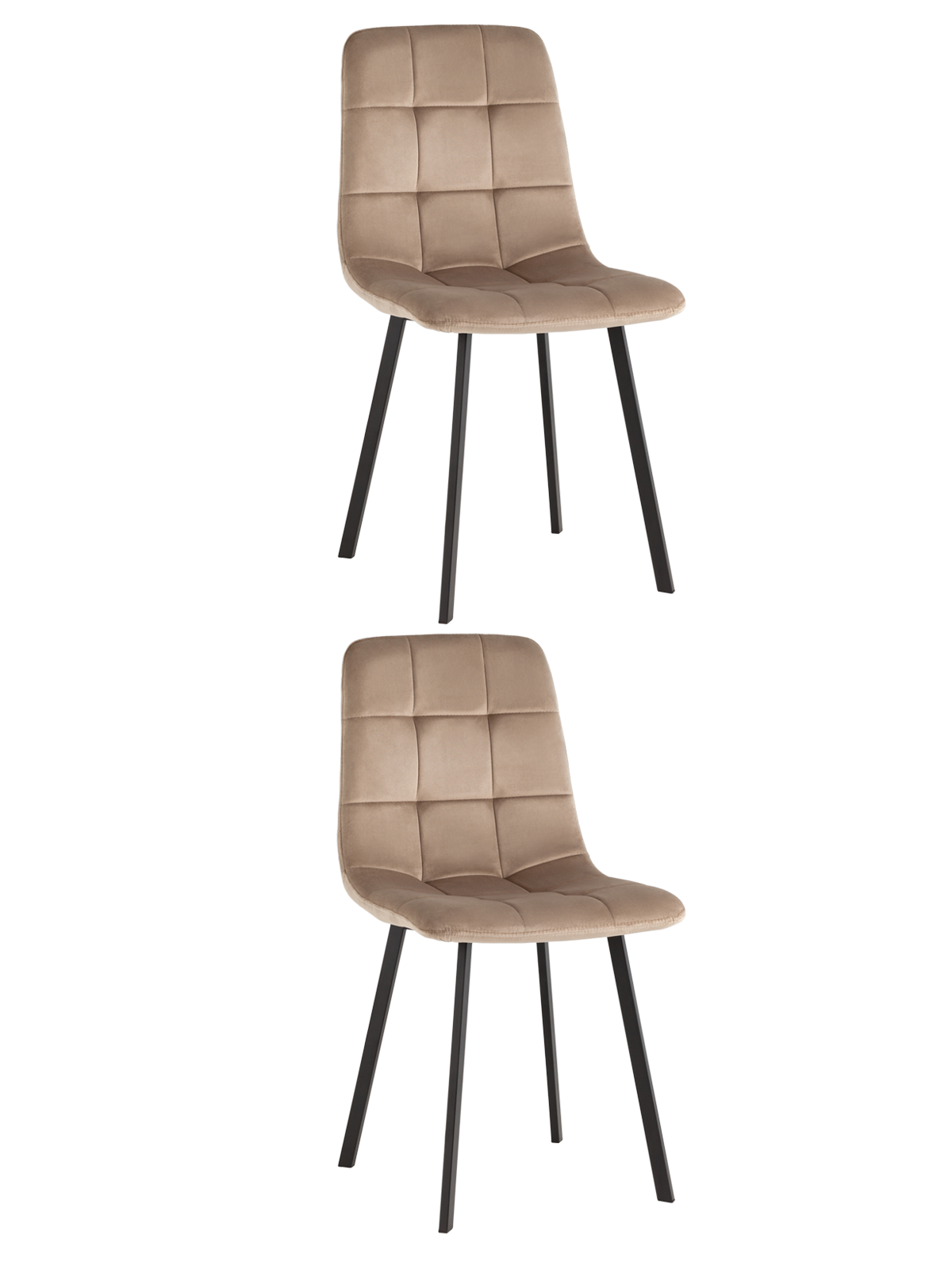Стул Chilly велюр мокка 2шт. Stool Group
