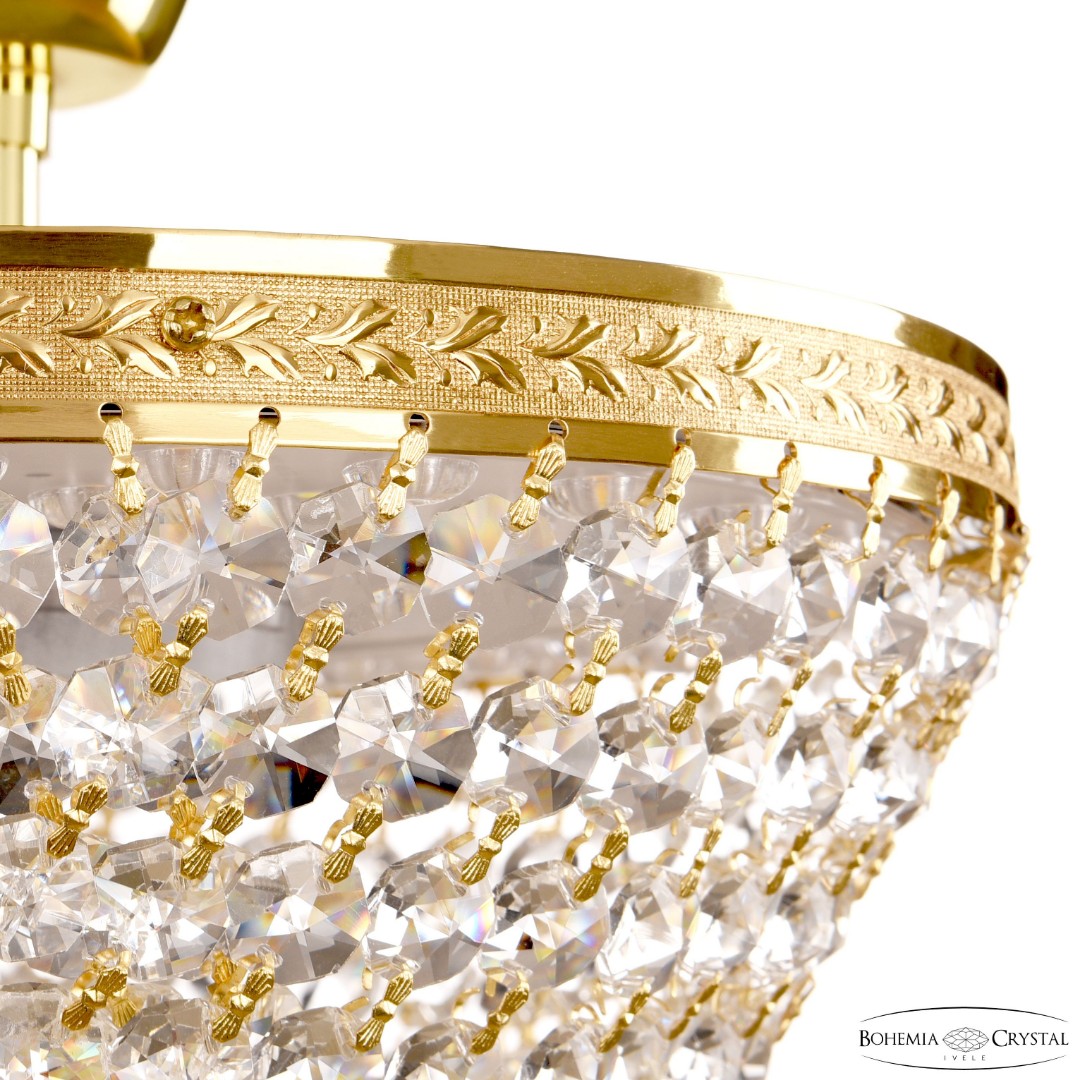 Люстра светодиодная хрустальная 19321/25IV/LED-DIM G Bohemia Ivele Crystal
