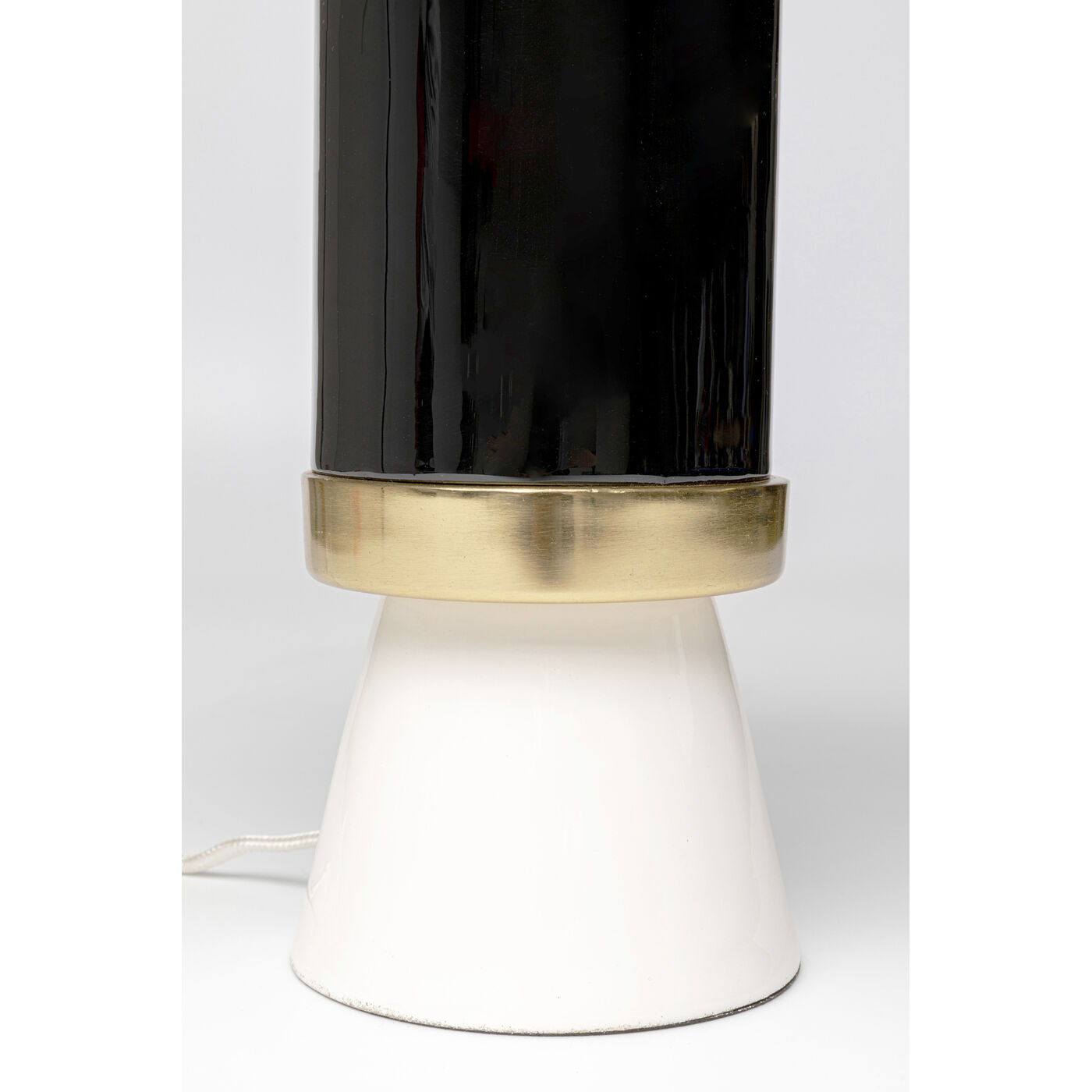 Светильник настольный Josy White Black 51cm KARE 56522