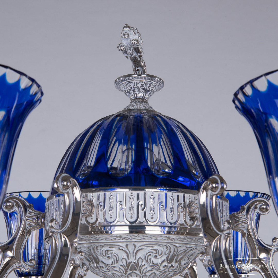 Торшер бронзовый 72009TP/6/175 NW P2 U Clear-Blue/H-1H FL3S