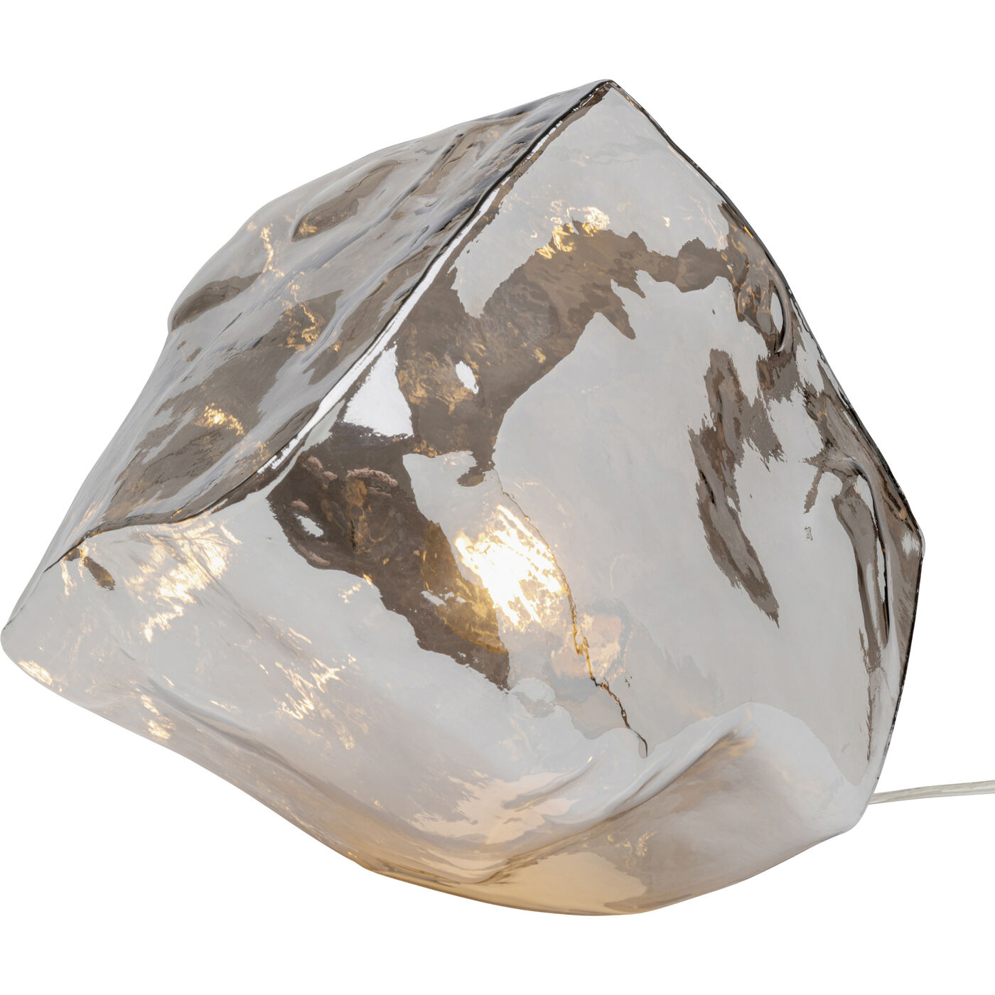 Светильник настольный Aura Smoke Ø30cm KARE 57703