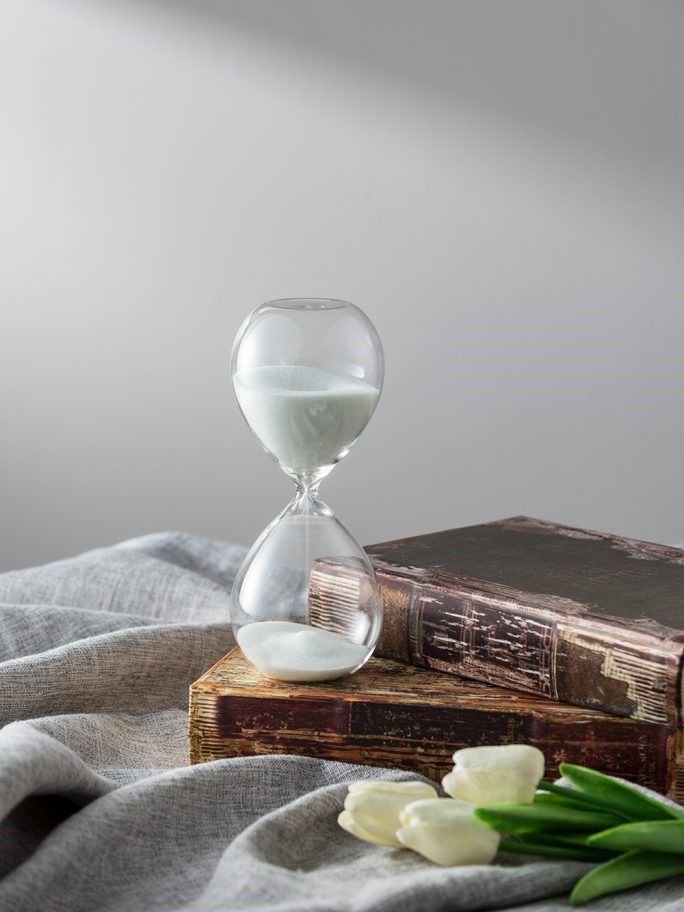 Декоративное изделие Песочные часы Glasar 73221-WHIT