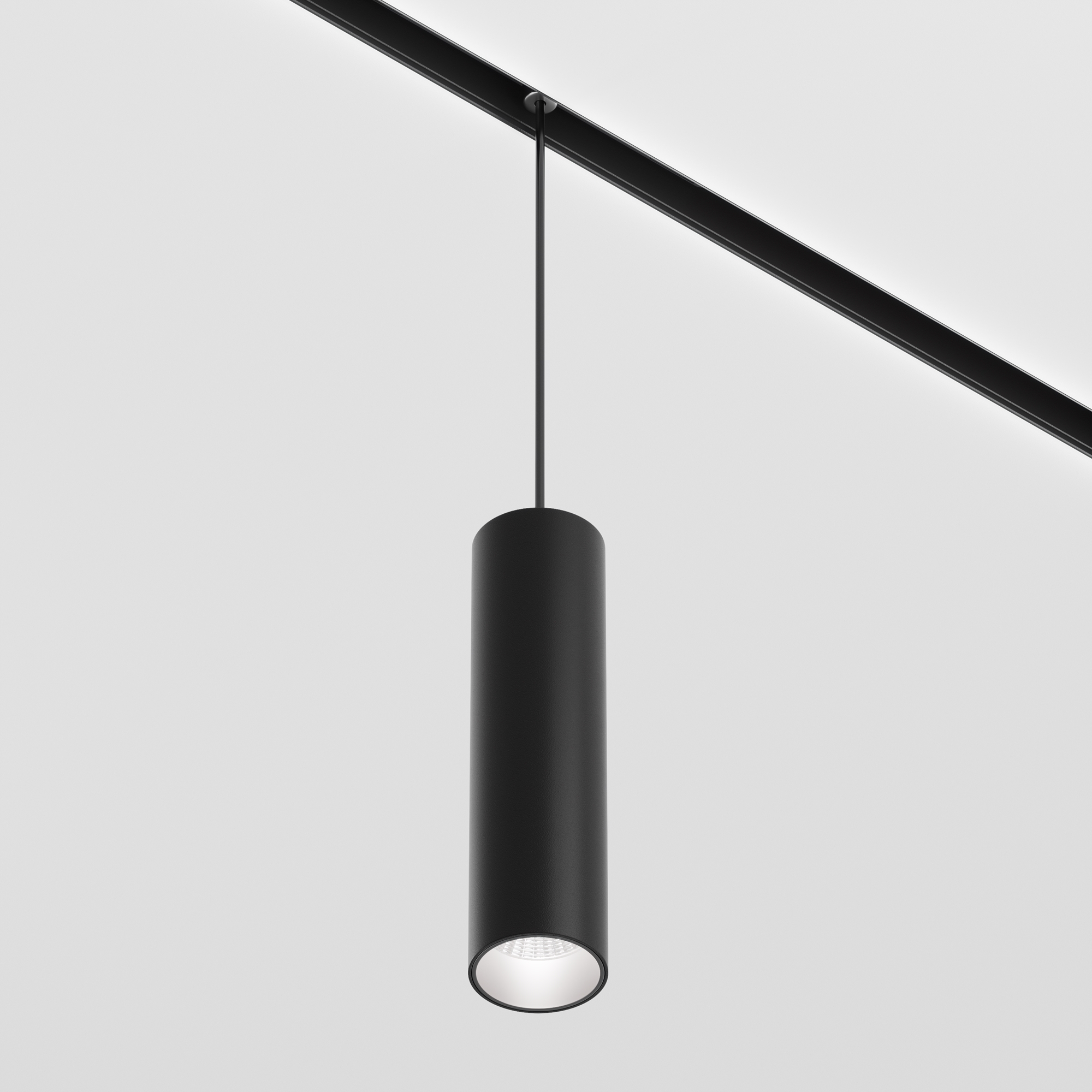 Трековый подвесной светильник Maytoni TR041-4-12W3K-M-DS-B