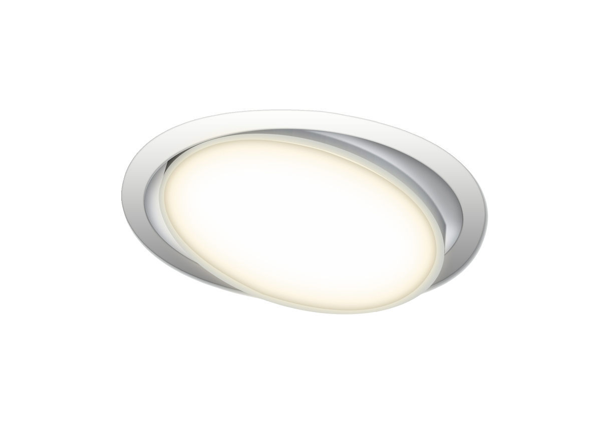 Встраиваемая поворотная светодиодная панель Donolux DL18813/23W White R
