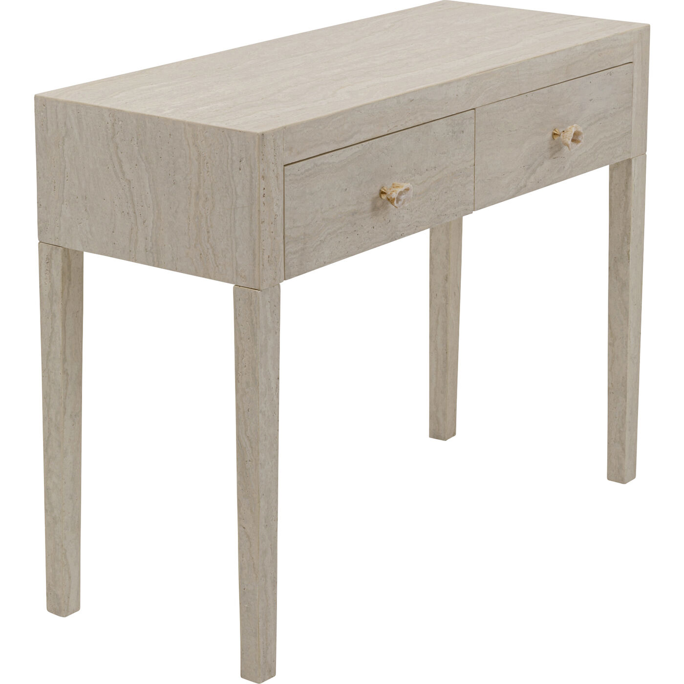 Консоль Travertino Drawers 100x77cm KARE 71054