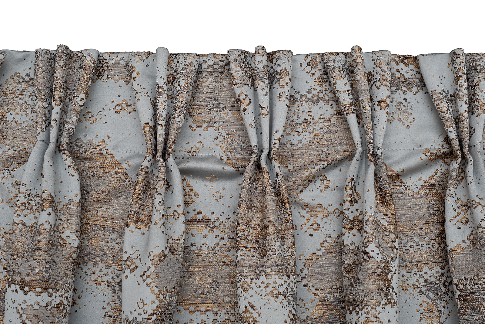 Портьера Bromley 260х300см голубая Garda Decor 121GD-00013