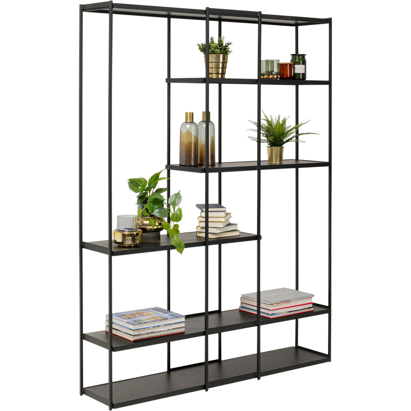 Стеллаж Oslo Black 150x200 см KARE 87950
