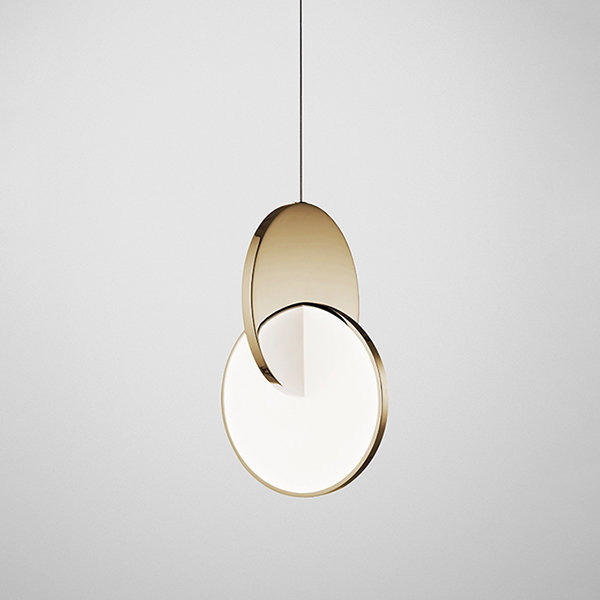 Подвесной светильник Delight Collection Eclipse gold