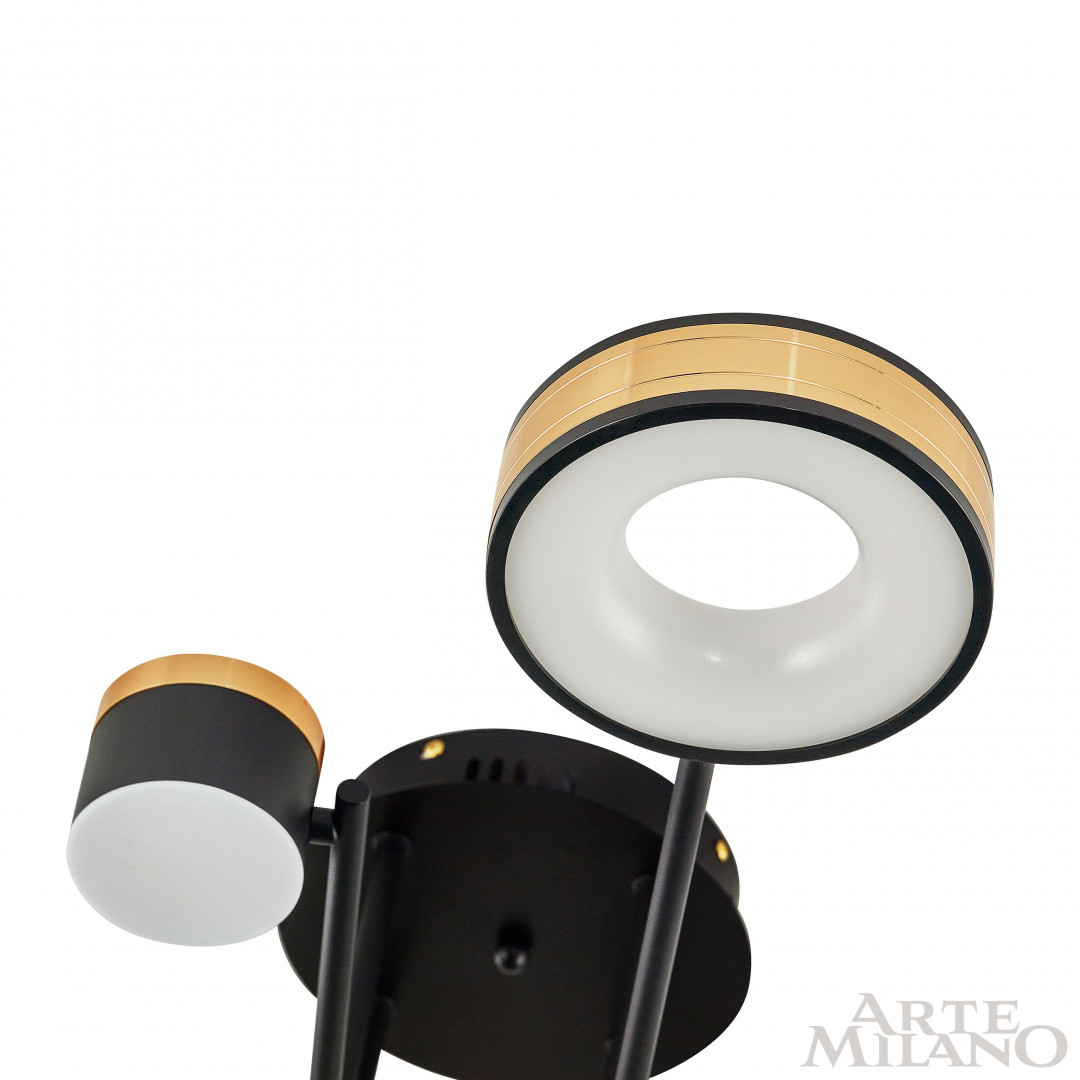 Светильник светодиодный 272040/8 BK/GD Arte Milano