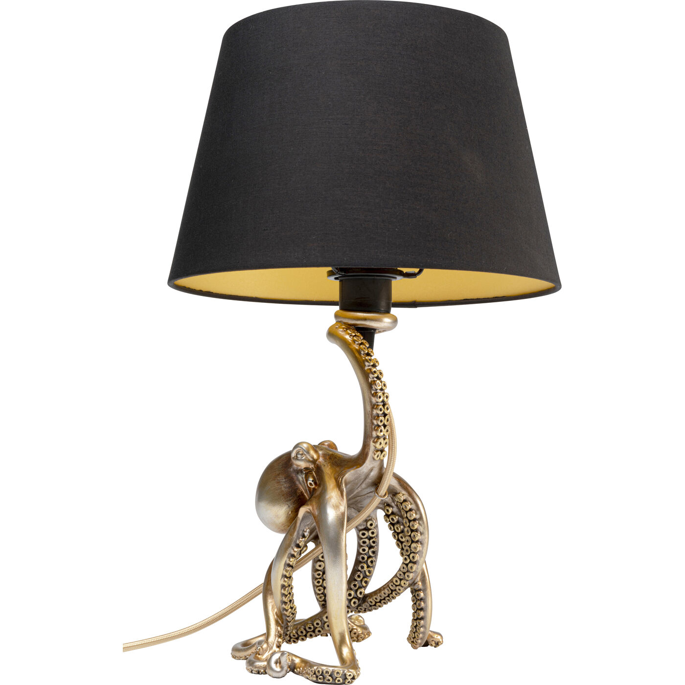 Светильник настольный Octopus Gold 44cm KARE 58076