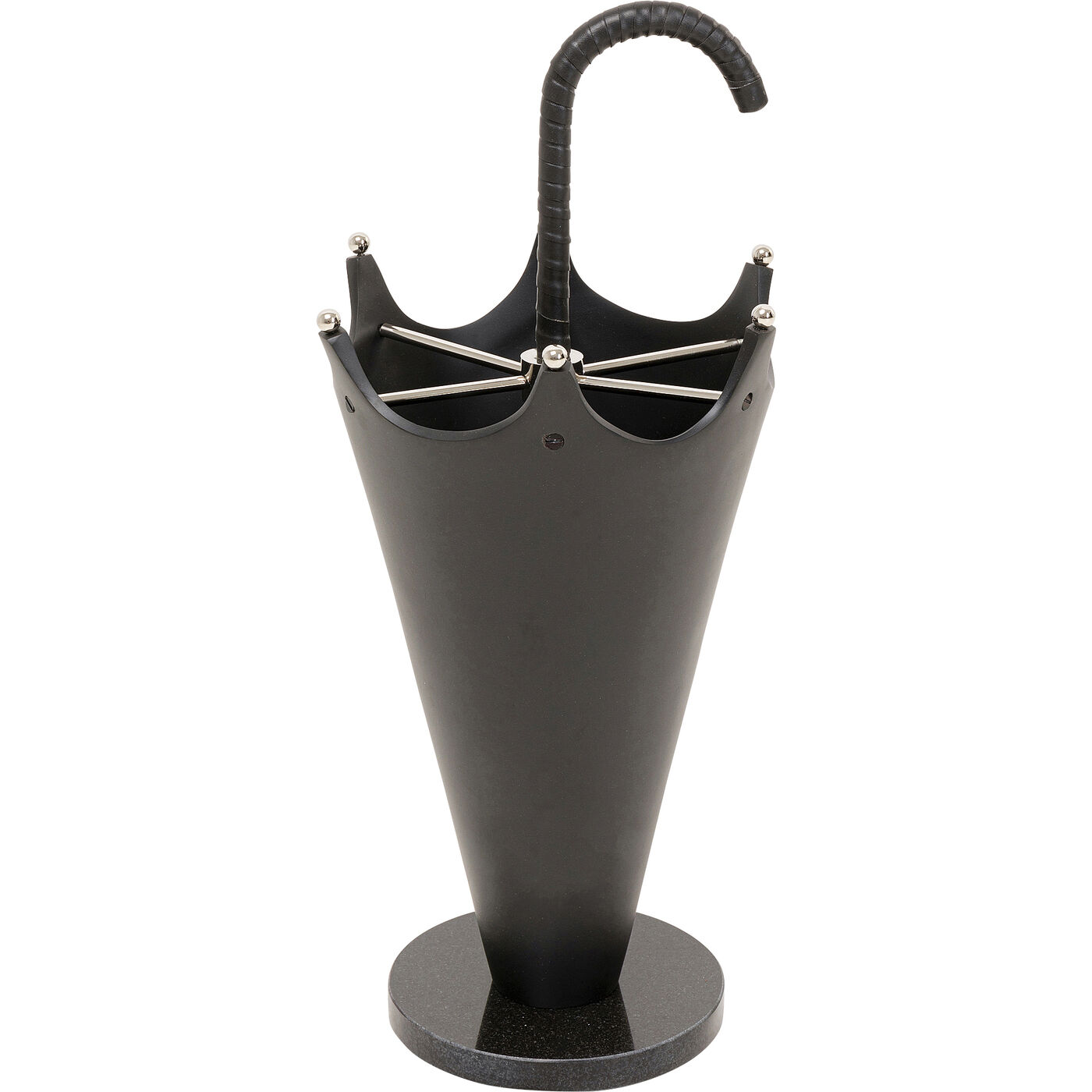 Стойка для зонтов Pioggia Black 66cm KARE 70371