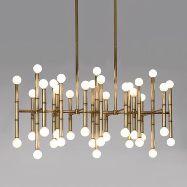 Люстра Meurice Rectangular Chandelier Jonathan Adler by ImperiumLoft