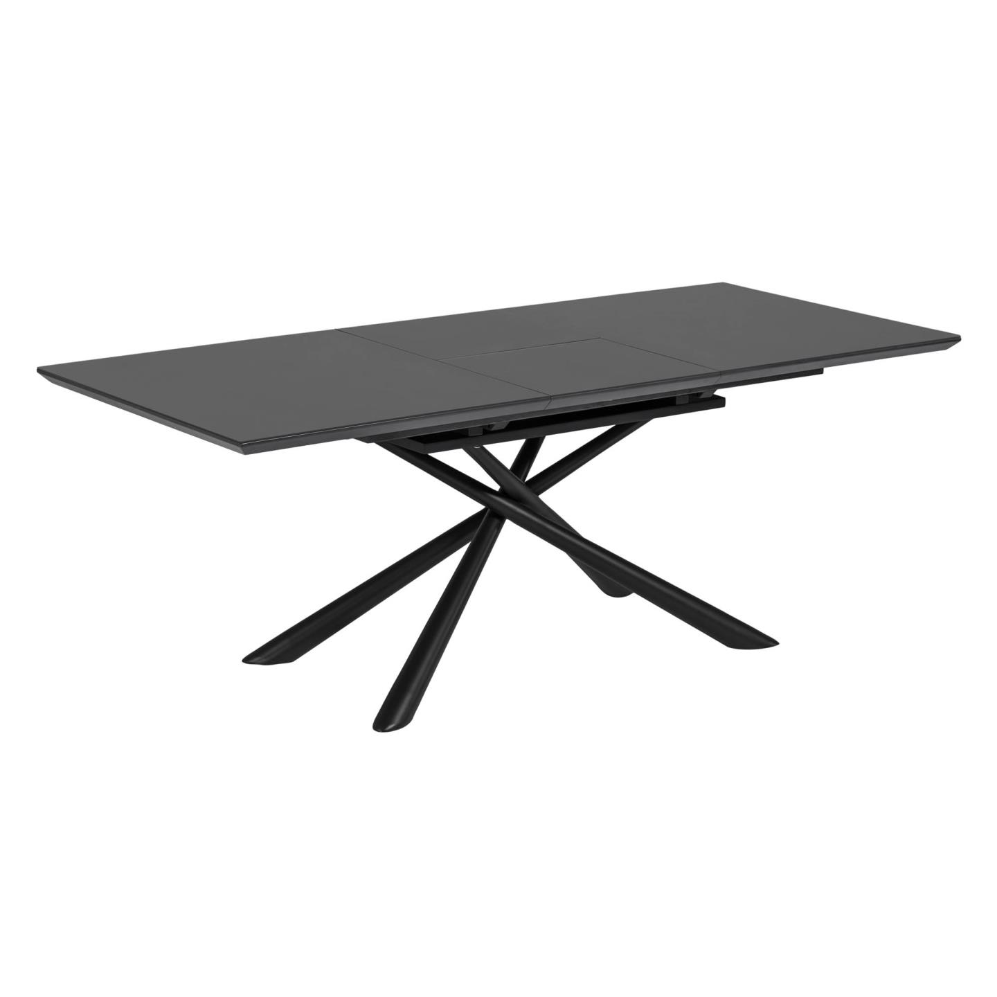 Раздвижной стол Theone 160 (210) x 90 cm стекло La Forma (ex Julia Grup)