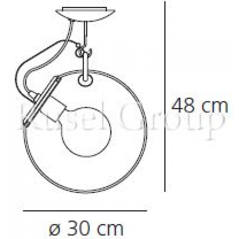 Потолочный светильник Artemide MICONOS SOFFITTO