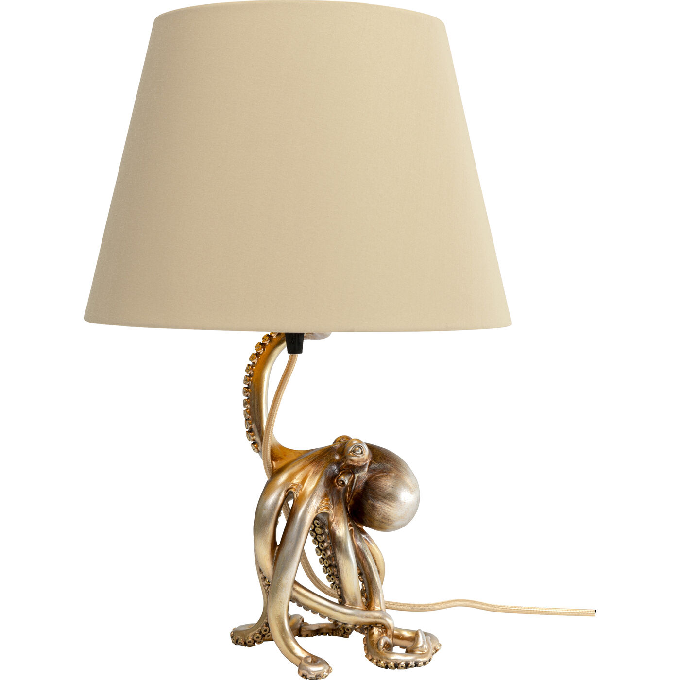 Светильник настольный Octopus Gold 44cm KARE 58076