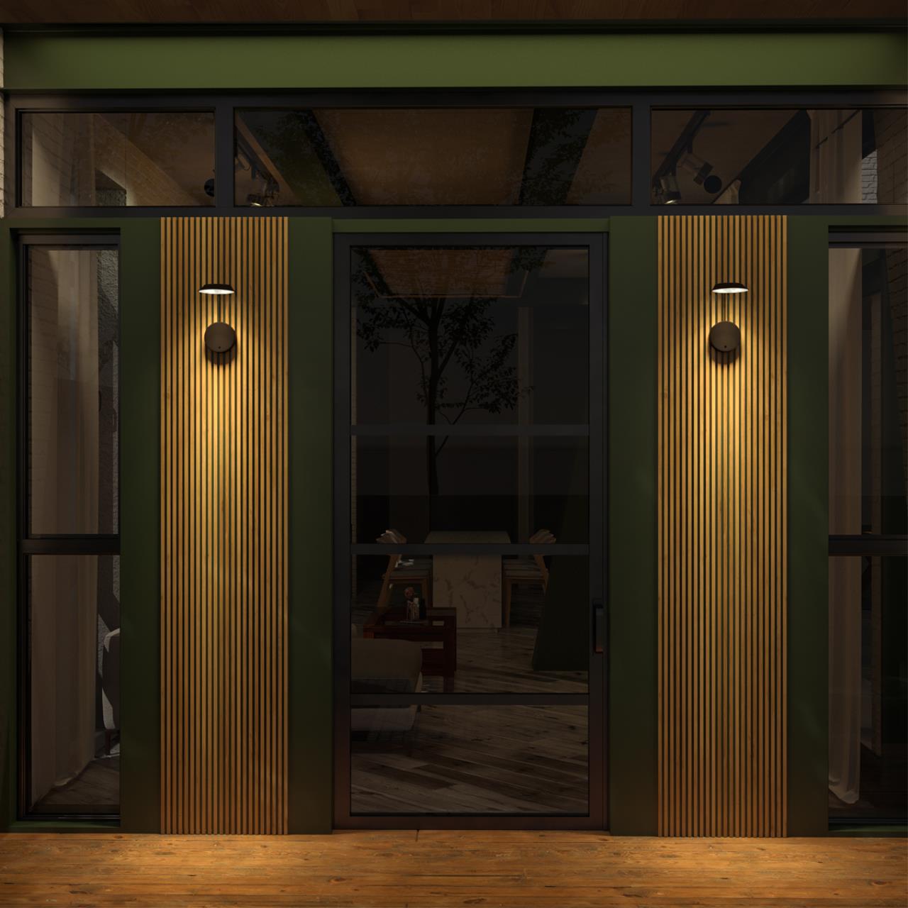Светильник ландшафтный светодиодный настенный с выключателем-диммером Novotech 359406