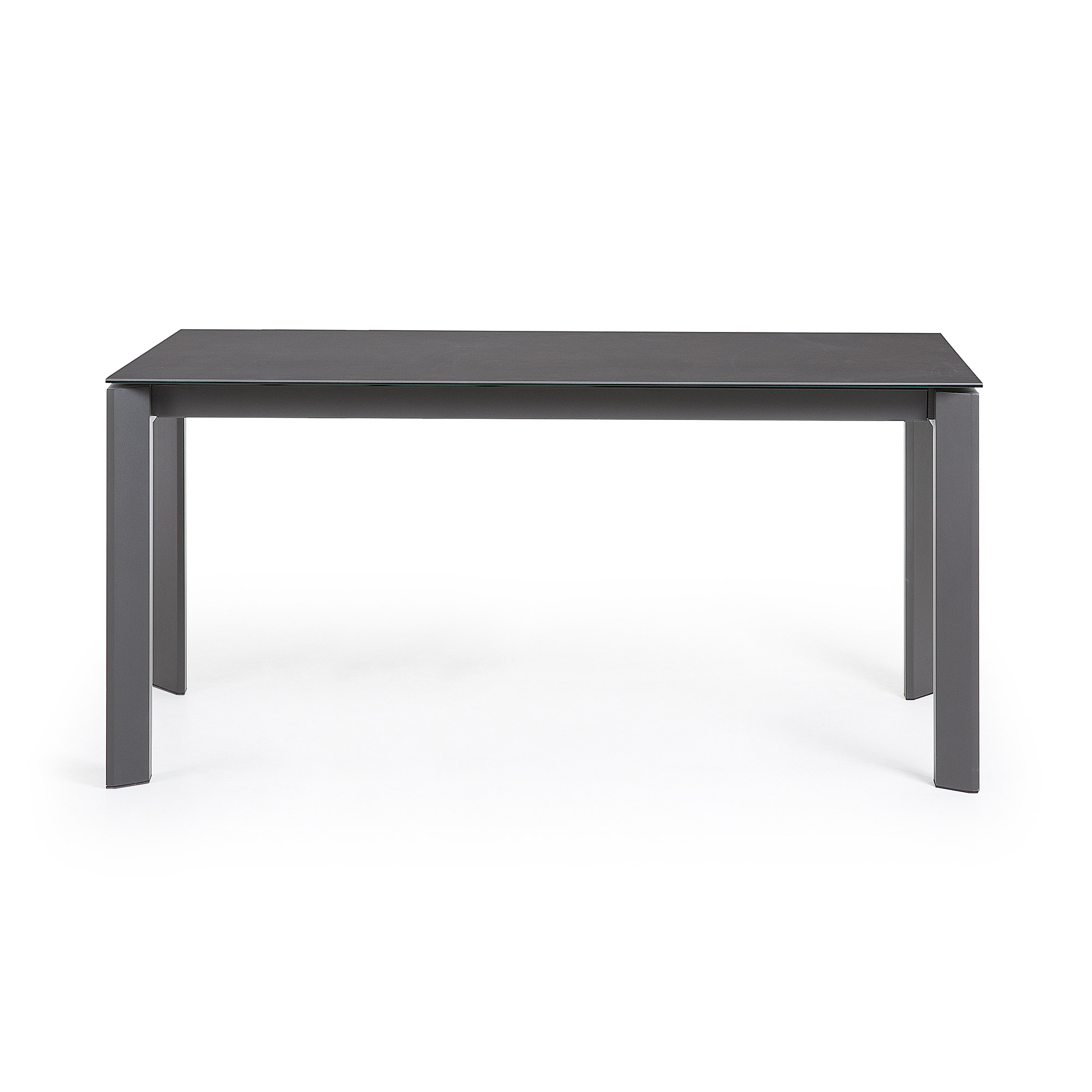 Стол Atta 160 (220) x90 графит керамический La Forma (ex Julia Grup)