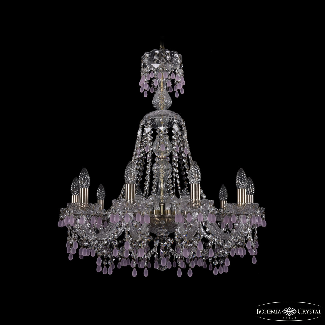 Люстра хрустальная 1410/10/240/XL-74 Pa V7010 Bohemia Ivele Crystal