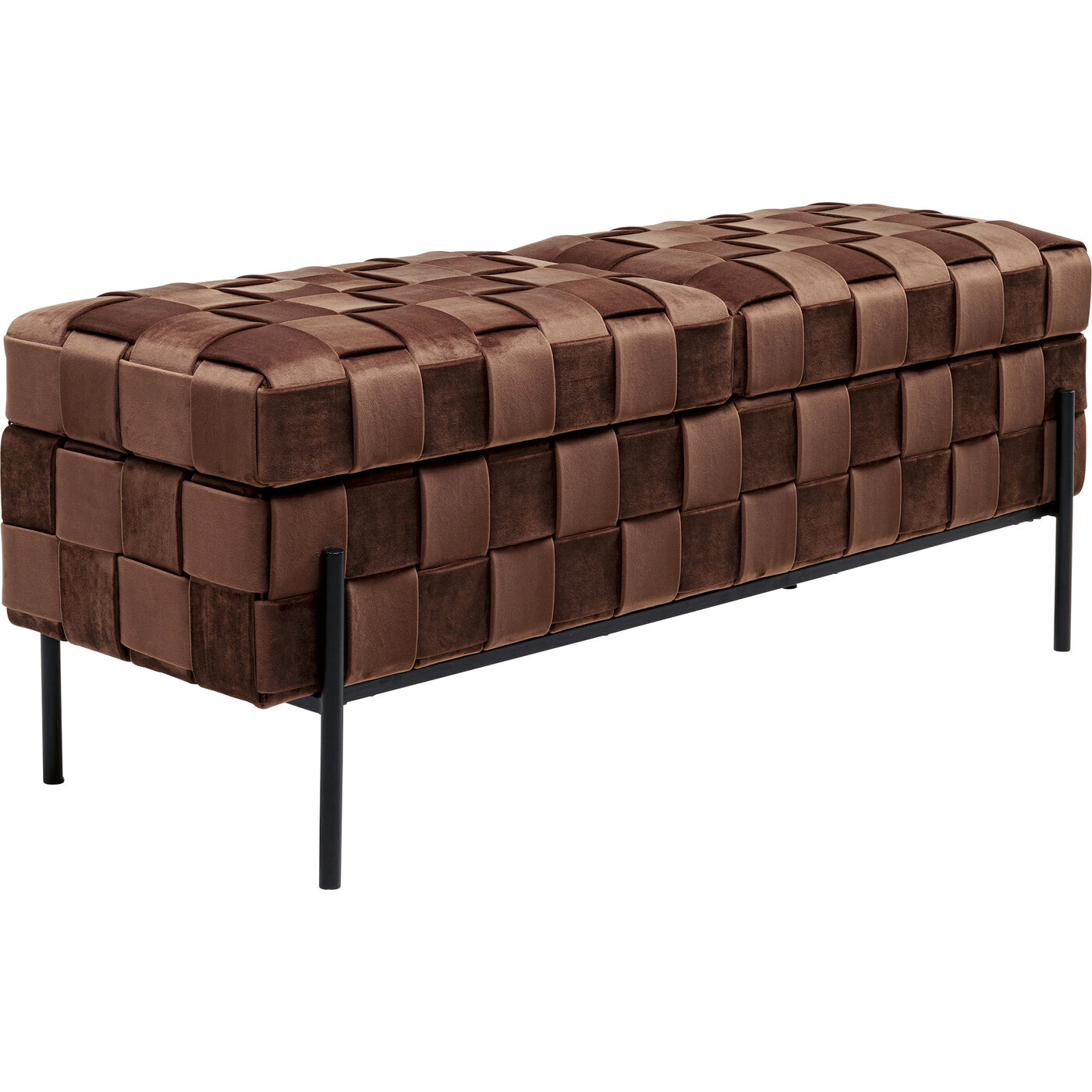 Скамья Weave Mocca 121cm KARE 70931