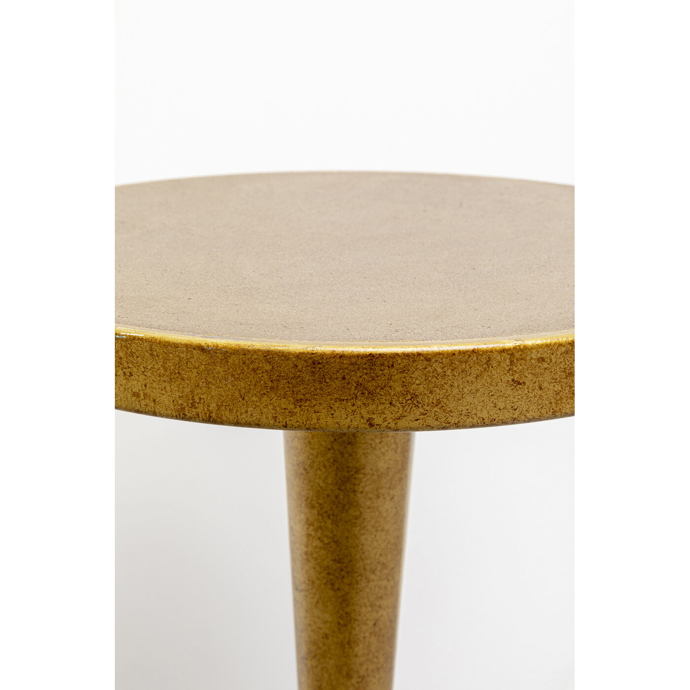 Приставной стол Coney Brass Ø30cm KARE 70268