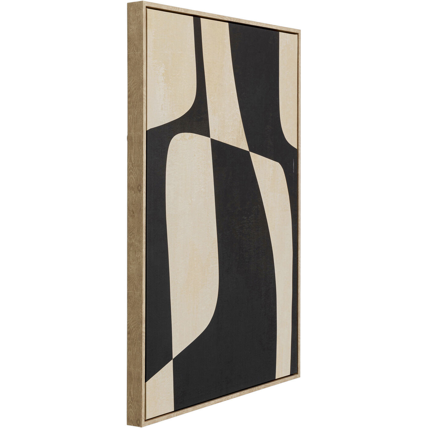Картина на холсте Classic Shape Blacky 60x90 см KARE 57000