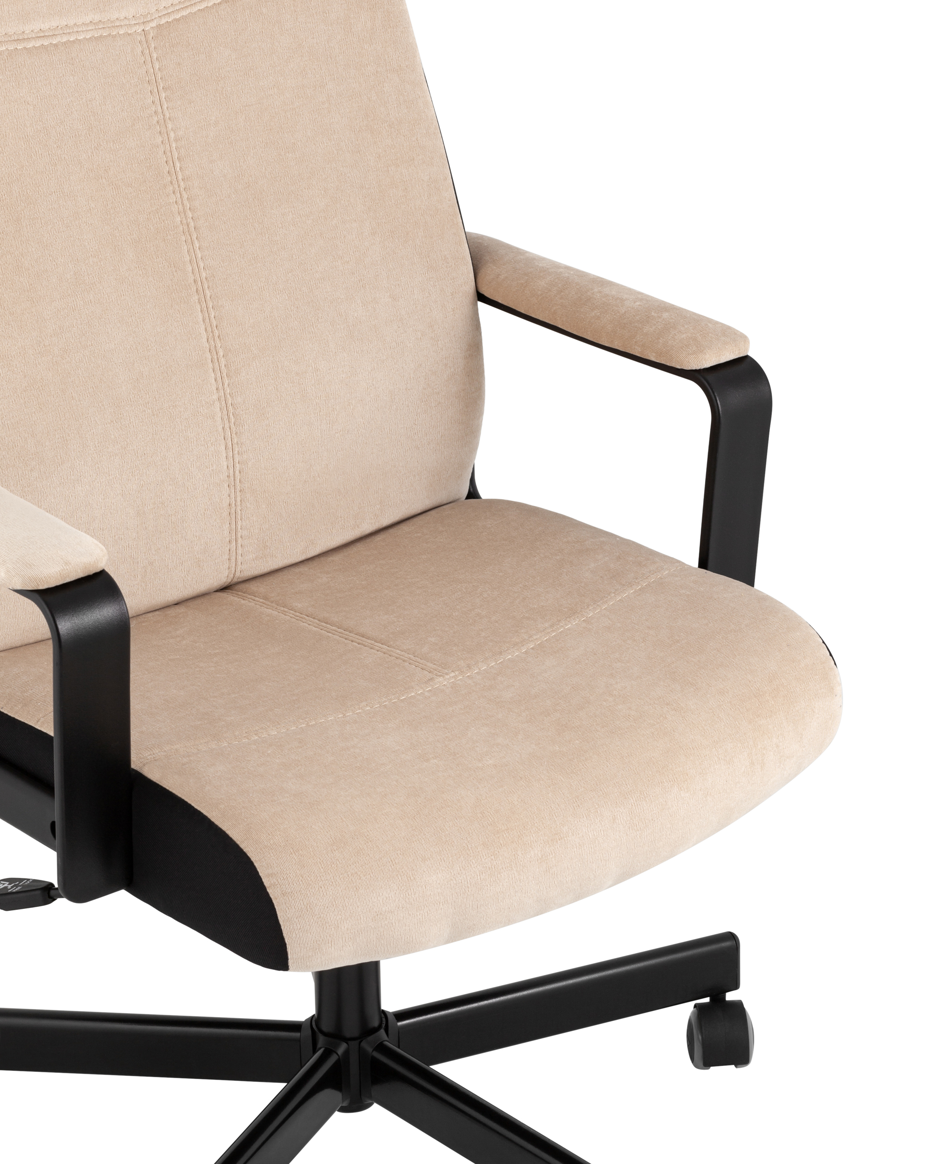 Кресло руководителя TopChairs ST-DOMINGO песочный Stool Group