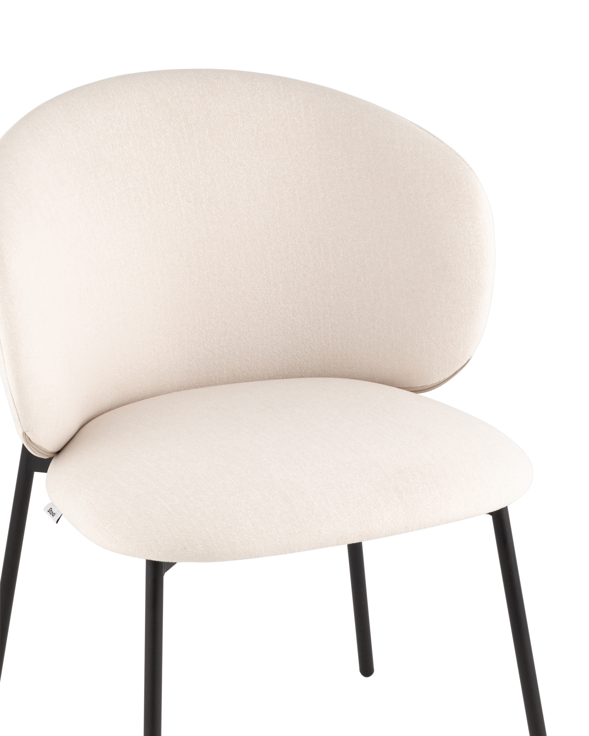 Стул Блейз велюр молочный Stool Group