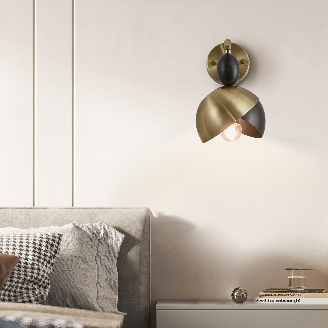 Бра 271307/1B BK/GD Arte Milano