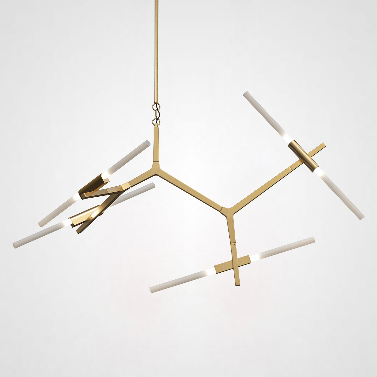 Люстра Агнес Chandelier Summer 8 Gold by ImperiumLoft